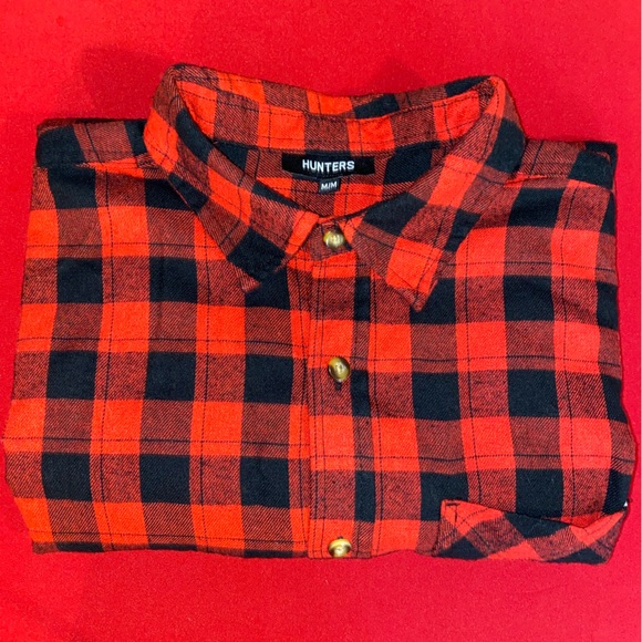 Men’s Hunter Plaid Shirt - Picture 3 of 6